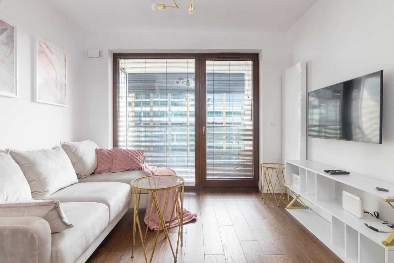 Burakowska Pastel Elegant Apartment ワルシャワ エクステリア 写真