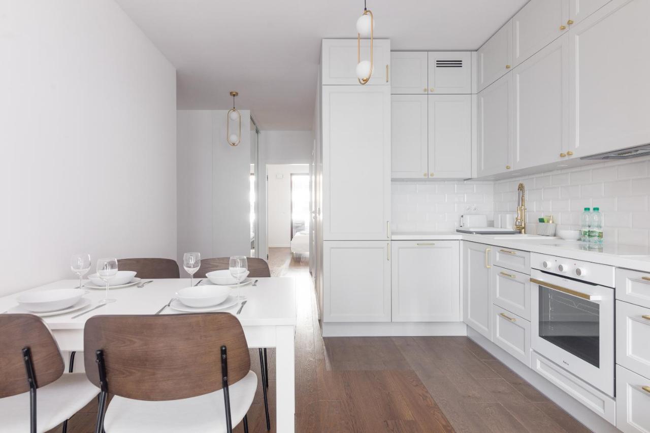 Burakowska Pastel Elegant Apartment ワルシャワ エクステリア 写真