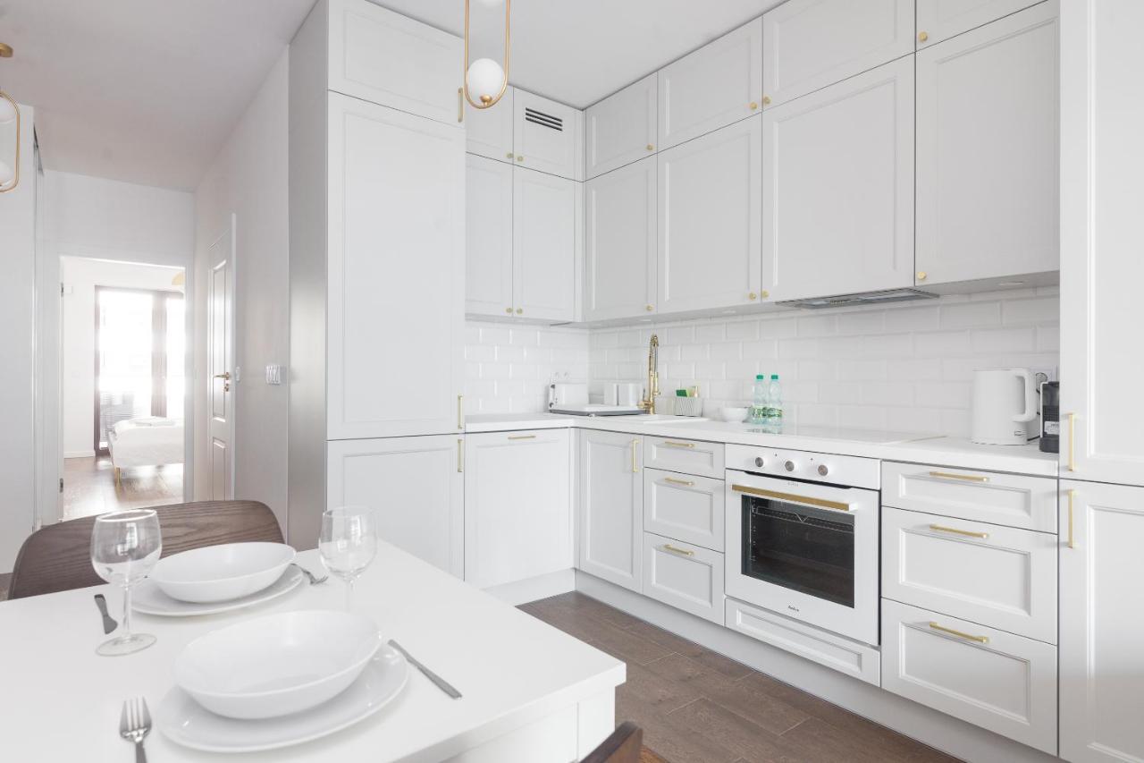 Burakowska Pastel Elegant Apartment ワルシャワ エクステリア 写真